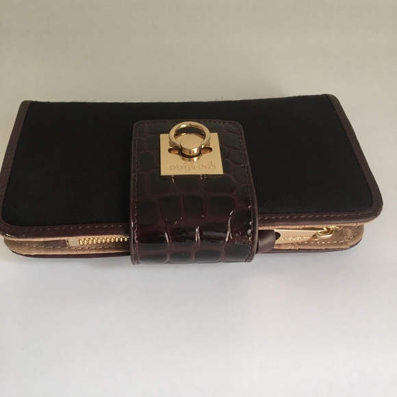 Spartina 449 Handbags - Calf Hair Burgundy Wallet Spartina 449